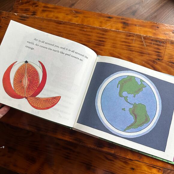 Vintage 1986 Air Is All Around You Science Hardcover Book - Picture 7 of 10